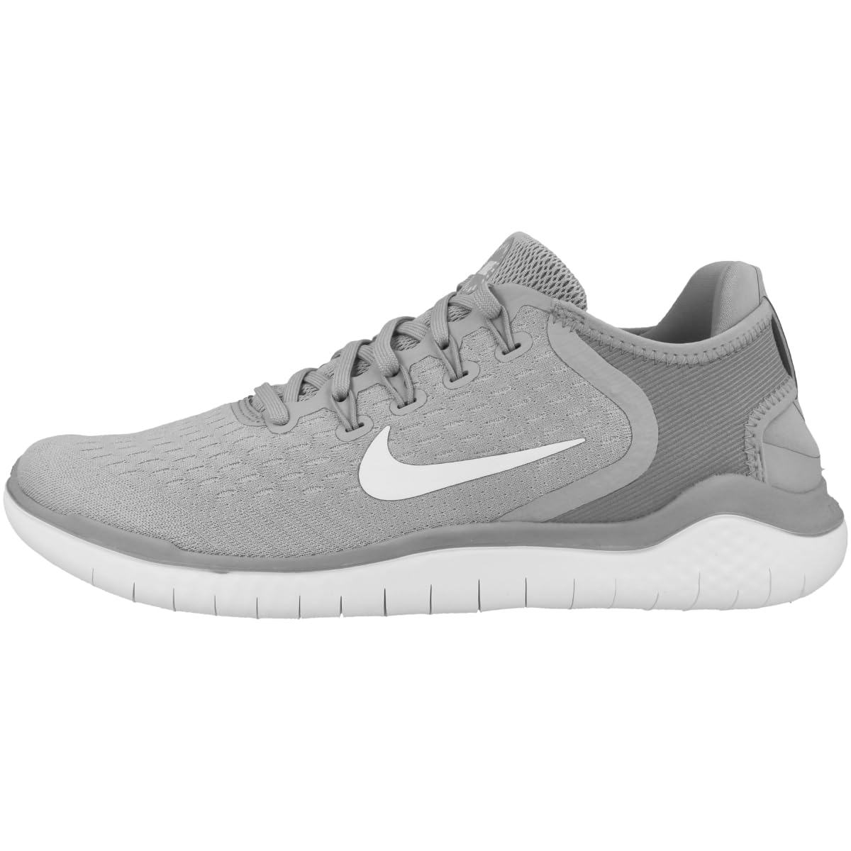NIKE Mens Running Shoes Wolf Grey/White/Volt 12.5