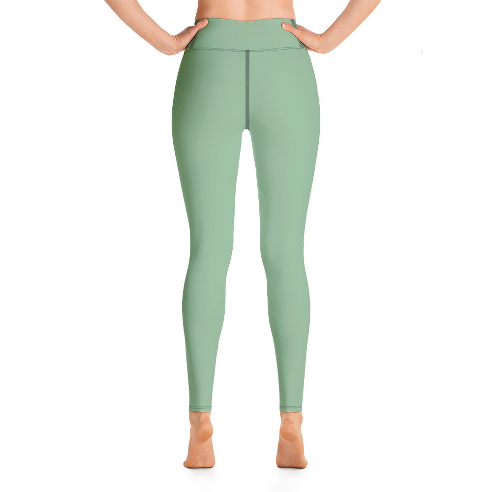 Tropical Seas Clothing - Women's Tropical Dark Sea's Yoga Leggings