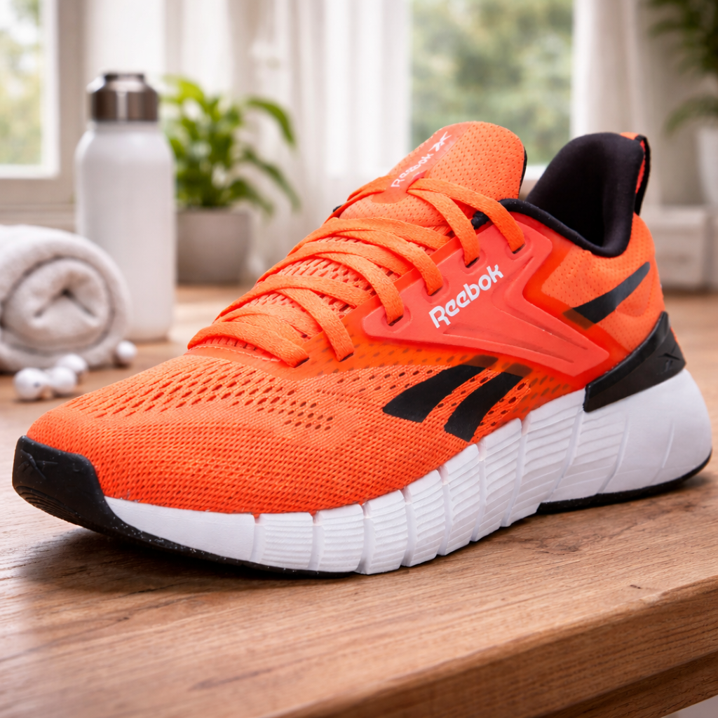 Reebok Mens Nano Gym Sneaker Digital Coral/Black/White 8