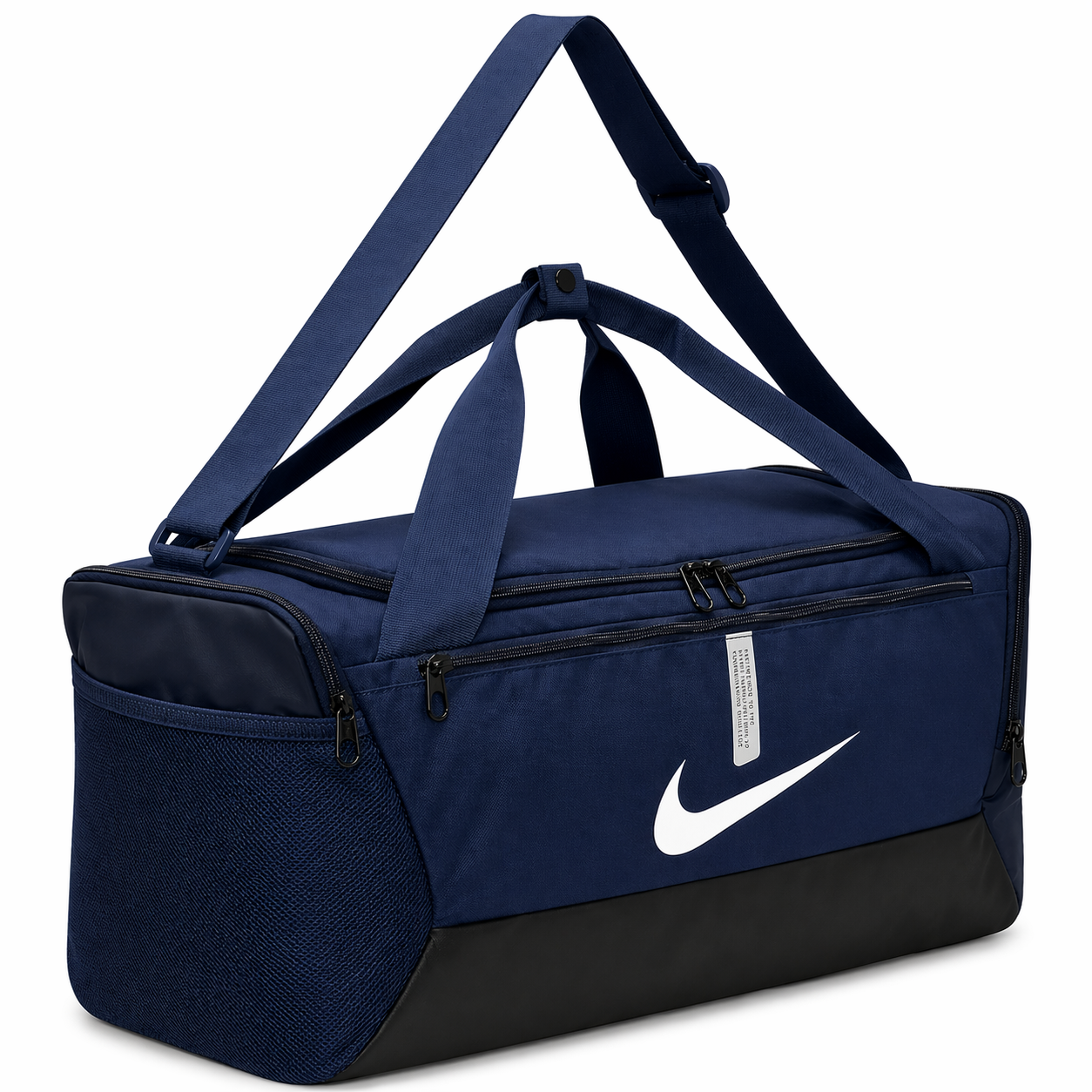NIKE Unisexs Academy Bag Midnight Navy/Black/White
