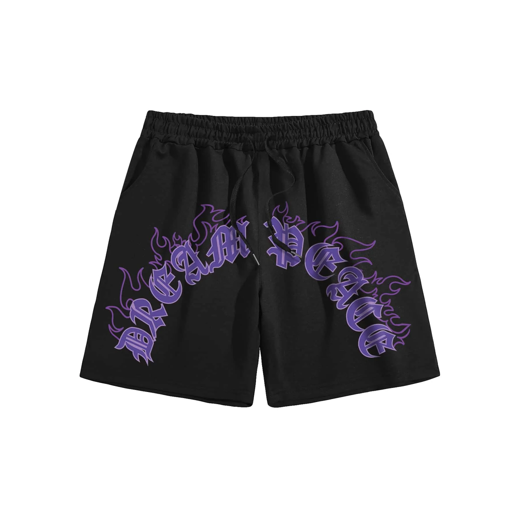 OYOANGLE Mens XL Black Shorts